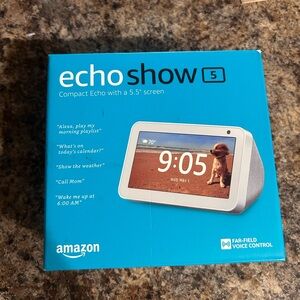 Amazon Echo Show 5 Compact Smart Display - White
